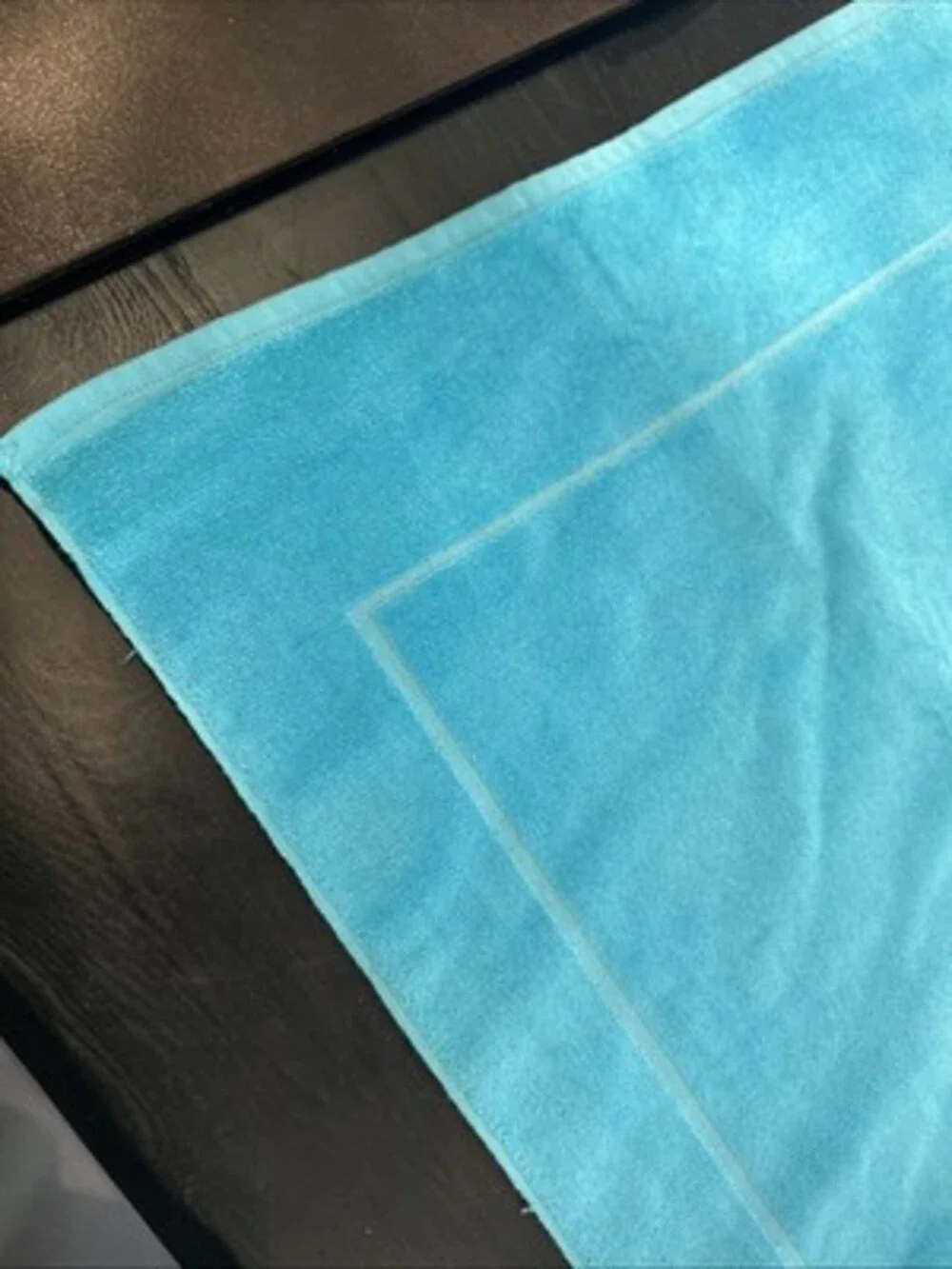 Martex Bathmat Made In USA Cotton Light Blue 34.5” X 20” NEW Please READ